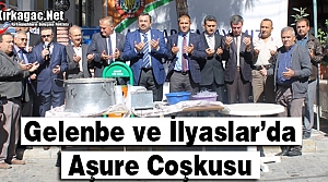 GELENBE ve İLYASLAR'DA AŞURE COŞKUSU