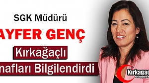 GENÇ, KIRKAĞAÇLI ESNAFLARI BİLGİLENDİRDİ