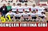 GENÇLER FIRTINA GİBİ BAŞLADI 5-1