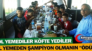 GOL YEMEDİLER KÖFTE YEDİLER