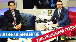 GÖNÜLDEN DÜŞENLER 100.PROGRAMINI ŞAİR MURAT İNCE İLE KUTLADI