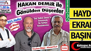 GÖNÜLDEN DÜŞENLER BU AKŞAM MANİSA MEDYA TV'DE