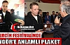 GÜVERCİN FESTİVALİNDE GÜNGÖR'E PLAKET