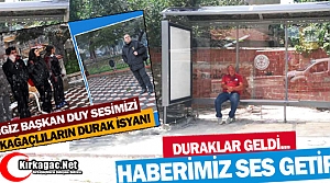 HABERİMİZ SES GETİRDİ..DURAK SORUNU ÇÖZÜLDÜ