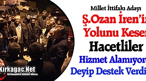 HACETLİLER “HİZMET ALAMIYORUZ“