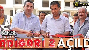 HADİ GARİ 2 KIRKAĞAÇ'TA TÖRENLE AÇILDI(VİDEO)