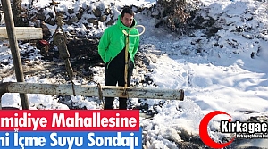 HAMİDİYE MAHALLESİNE YENİ İÇME SUYU SONDAJI