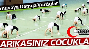 HARİKA ÇOCUKLAR TURNUVAYA DAMGA VURDULAR