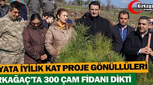 HAYATA İYİLİK KAT PROJE GÖNÜLLÜLERİ KIRKAĞAÇ’TA...