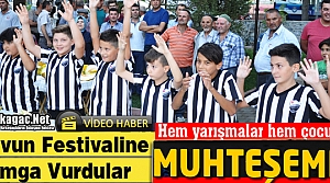 HEM YARIŞMALAR HEM ÇOCUKLAR MUHTEŞEMDİ(VİDEO)