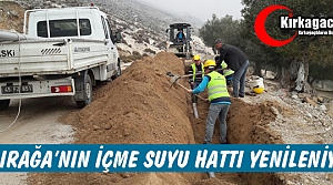 HIDIRAĞA’YA YENİ İÇME SUYU HATTI