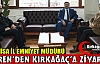 İL EMNİYET MÜDÜRÜ CEREN’DEN KIRKAĞAÇ’A...