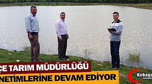 İLÇE TARIM DENETİMLERİNİ SÜRDÜRÜYOR