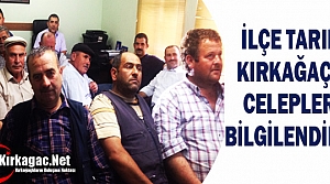 İLÇE TARIM KIRKAĞAÇLI CELEPLERİ BİLGİLENDİRDİ