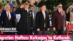 İLKÖĞRETİM HAFTASI KIRKAĞAÇ'TA KUTLANDI