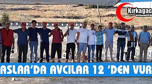 İLYASLAR’DA AVCILAR 12’DEN VURDU