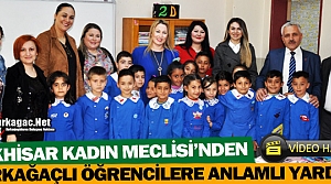 KADIN MECLİSİNDEN KIRKAĞAÇLI ÖĞRENCİLERE ANLAMLI YARDIM