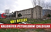 KALORİFER PETEKLERİNİ ÇALDILAR