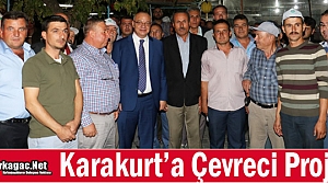 KARAKURT'A ÇEVRECİ PROJE