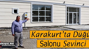 KARAKURT'TA DÜĞÜN SALONU SEVİNCİ