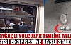 KARASİ EKSPRESİNE TAŞLI SALDIRI