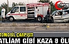 KATLİAM GİBİ KAZA 8 ÖLÜ 1 YARALI