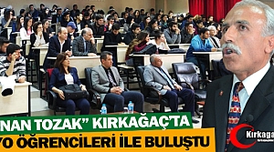 'KENAN TOZAK' KIRKAĞAÇ MYO ÖĞRENCİLERİ İLE...