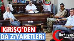 KİRİŞÇİ'DEN VEDA ZİYARETLERİ