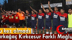 KIRKAĞAÇ ADLİYESİ KIRKCESUR'UN GÜCÜ YETMEDİ 3-0