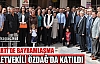 KIRKAĞAÇ AK PARTİ'DE ÖZDAĞ'LI BAYRAMLAŞMA