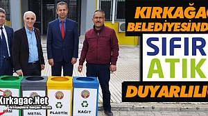 KIRKAĞAÇ BELEDİYESİ'NDEN “SIFIR ATIK“ DUYARLILIĞI...