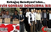 KIRKAĞAÇ BELEDİYESİNDEN TERAVİH SONRASI DONDURMA