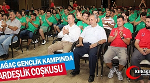 KIRKAĞAÇ GENÇLİK KAMPINDA KARDEŞLİK COŞKUSU