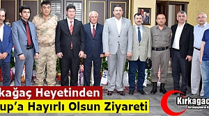 KIRKAĞAÇ HEYETİNDEN TULUP’A ZİYARET