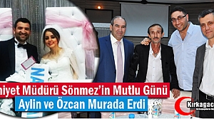 KIRKAĞAÇ İLÇE EMNİYET MÜDÜRÜ SÖNMEZ'İN MUTLU GÜNÜ