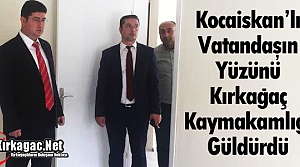 KIRKAĞAÇ KAYMAKAMLIĞI YÜZLERİ GÜLDÜRDÜ