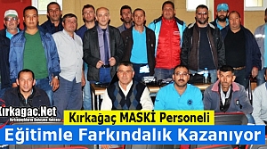 KIRKAĞAÇ MASKİ EĞİTİMLE FARKINDALIK KAZANIYOR