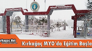 KIRKAĞAÇ MYO’DA EĞİTİM-ÖĞRETİM NORMALE DÖNDÜ