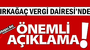 KIRKAĞAÇ VERGİ DAİRESİ'NDEN ÖNEMLİ AÇIKLAMA