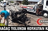 KIRKAĞAÇ YOLUNDA KORKUTAN KAZA