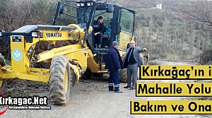 KIRKAĞAÇ'IN İKİ MAHALLESİNE BAKIM ve ONARIM