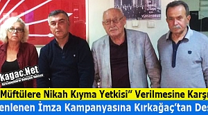 KIRKAĞAÇLI CHP’LİLER KAMPANYAYA DESTEK VERDİ