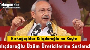 KIRKAĞAÇLI CHP'LİLER KILIÇDAROĞLU'NA KOŞTU