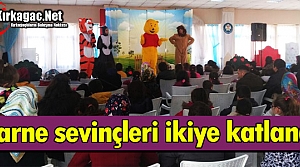 KIRKAĞAÇLI ÇOCUKLARIN KARNE SEVİNCİ İKİYE KATLANDI