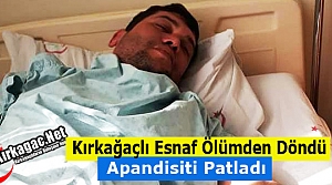 KIRKAĞAÇLI ESNAF ÖLÜMDEN DÖNDÜ