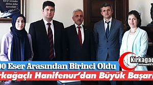 KIRKAĞAÇLI HANİFENUR’DAN BÜYÜK BAŞARI