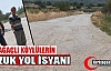 KIRKAĞAÇLI KÖYLÜLERİN BOZUK YOL İSYANI