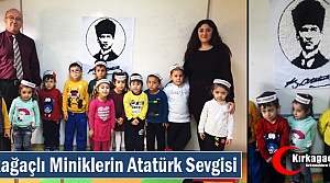 KIRKAĞAÇLI MİNİKLERİN ATATÜRK SEVGİSİ