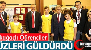 KIRKAĞAÇLI ÖĞRENCİLER YÜZLERİ GÜLDÜRDÜ