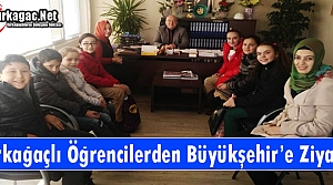 KIRKAĞAÇLI ÖĞRENCİLERDEN BÜYÜKŞEHİR'E ZİYARET